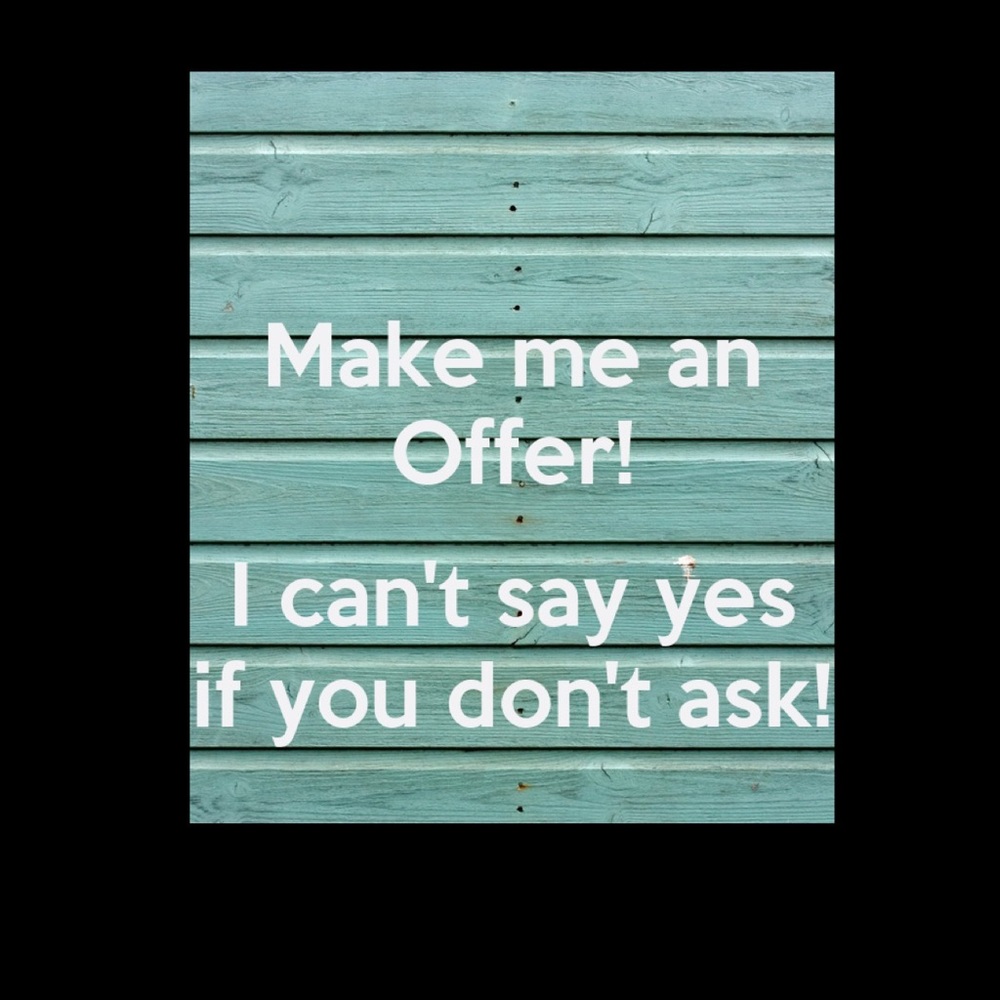 All offers considered